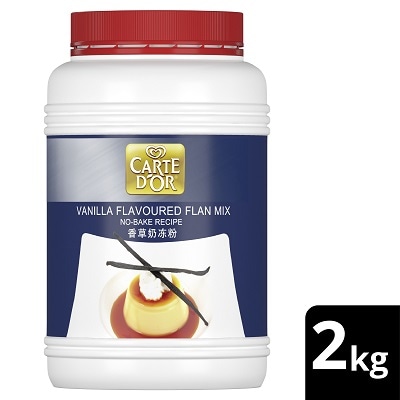 CARTE DOR Vanilla Flavoured Flan Mix 2kg